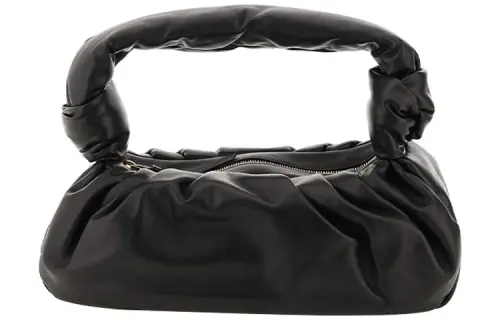 MIU MIU Lambskin Handbag Women's Black