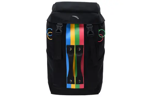 Anta Pu Travel Bag, Laptop Bag, Backpack Regular Men's Black