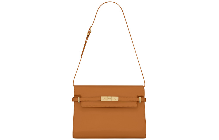 SAINT LAURENT Manhattan Leather Crossbody Bag, Shoulder Bag Women's