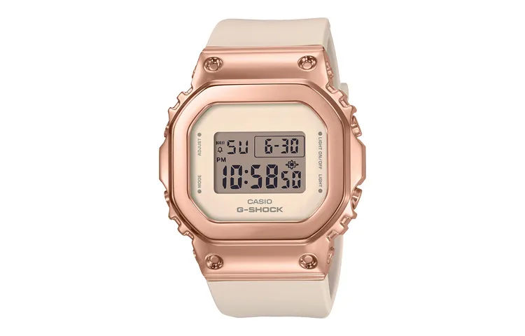 CASIO Women's Full Metal Series Pink Watch GM-S5600PG-4PR