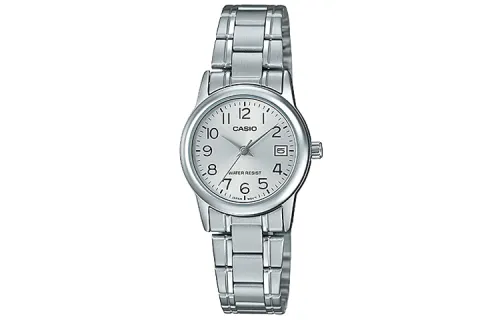 CASIO Women's Standard Series Silver Watch LTP-V002D-7B