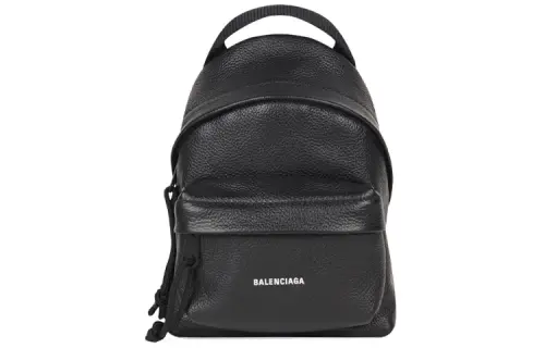 Balenciaga Explorer Grain Cow Leather Shoulder Bag, Crossbody Bag Mini Men's Black