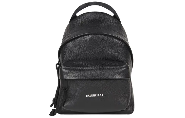 Balenciaga Explorer Grain Cow Leather Shoulder Bag, Crossbody Bag Mini Men's Black