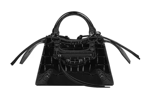 Balenciaga Neo Classic Cow Leather Shoulder Bag Mini Women's Black