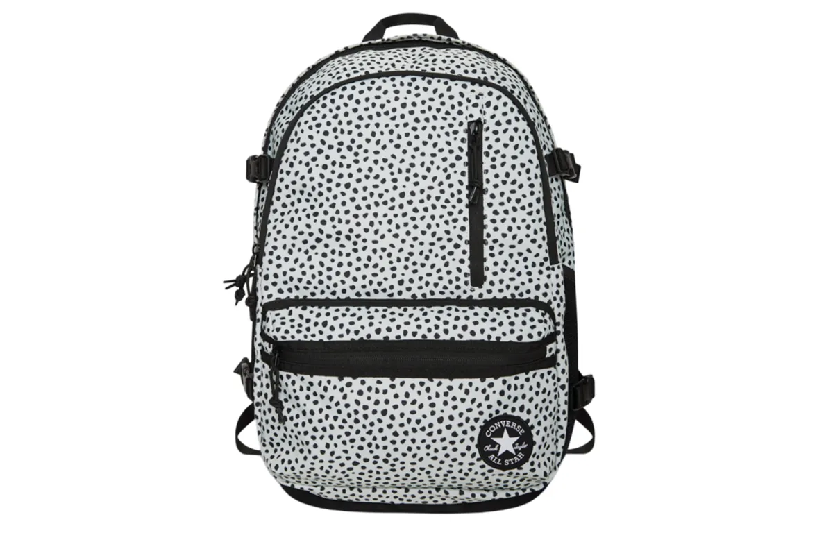 Converse Polyester Backpack Regular Unisex Black White