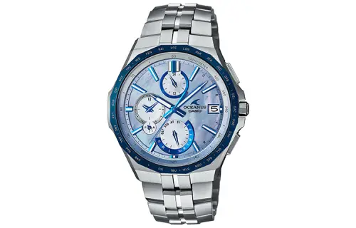 CASIO Men OCEANUS Blue Watch