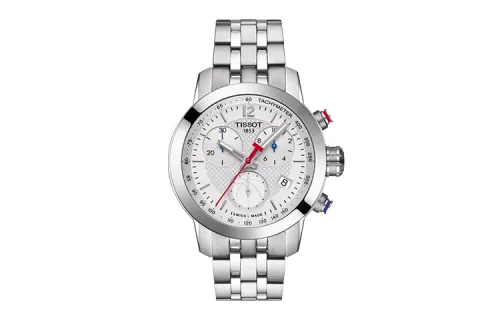 TISSOT Junchi 200 Collection Quartz Movement Women's Watch 34mm Silver Dial Stainless Steel Case