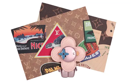 LOUIS VUITTON Louis Vuitton Vivienne Monogram European Flower Face Photo Stand