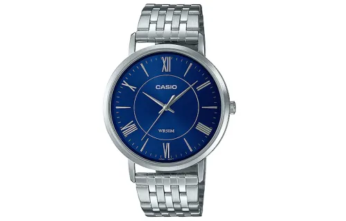 CASIO Men Standard Series Blue Watch MTP-B110D-2AV