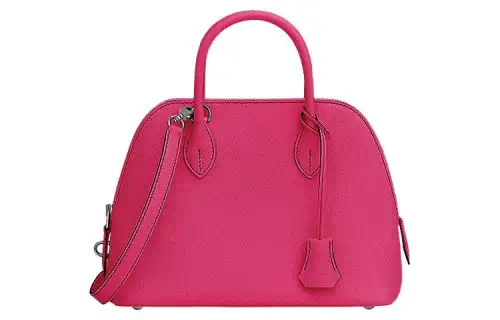 HERMES Bolide Epsom Calfskin Bowling Bags, Handbag, Shoulder Bag 29 Women's 90 Framboise Raspberry