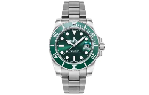 Bape A BATHING APE Type 1 Bapex Watch Silver/Green