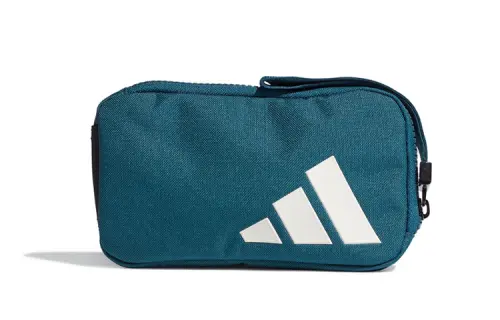 Adidas Polyester Clutch Handbag Regular Women's Water Duck Green/Bauxite Brown