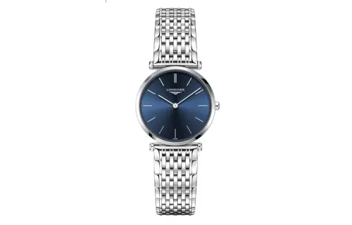 LONGINES Jialan Collection Quartz Movement Women's Watch 29mm Blue Dial Stainless Steel Case
