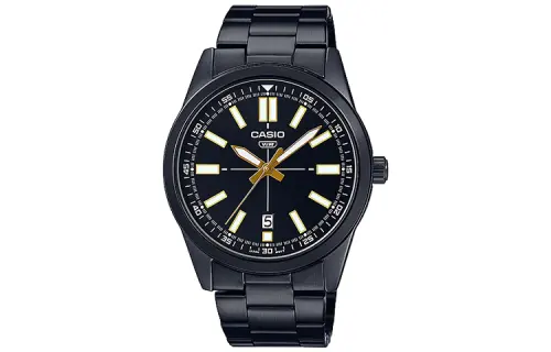 CASIO Men Standard Series Black Watch MTP-VD02B-1E