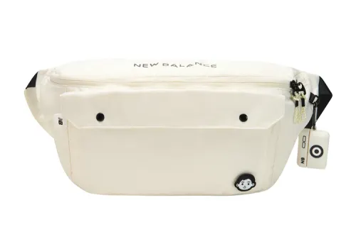 New Balance Noritake Collaboration Fabric Shoulder Bag, Crossbody Bag, Fanny Pack Regular Unisex Ivory White
