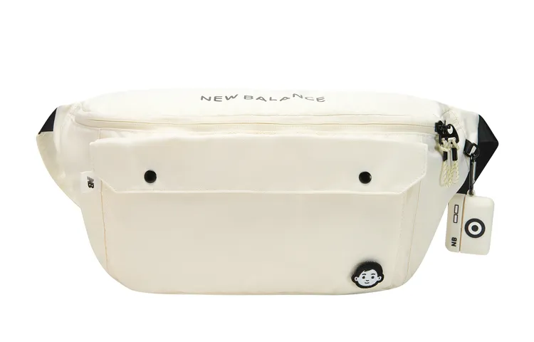 New Balance Noritake Collaboration Fabric Shoulder Bag, Crossbody Bag, Fanny Pack Regular Unisex Ivory White