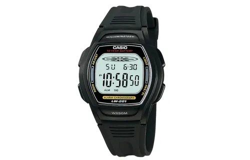 CASIO Men YOUTH Black Watch LW-201-1A