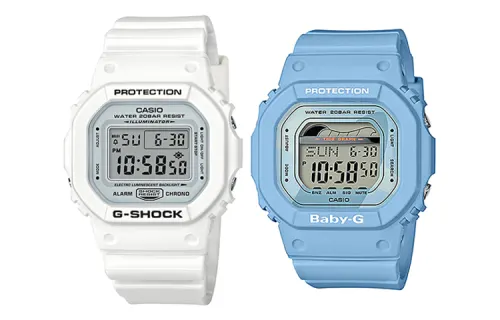 CASIO Unisex Pair Table Series 42.8mm White Watch