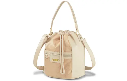 PUMA Polyurethane One Shoulder Handbag, Crossbody Bag Regular Women's Butter Quicksand