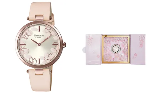 CASIO Women's SHEEN Silver Watch