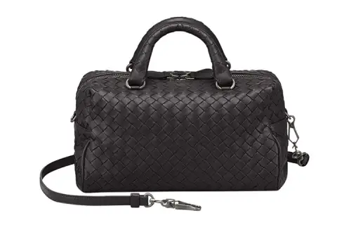 Bottega Veneta Sheepskin One Shoulder Handbag Women's Black
