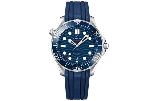 OMEGA Seahorse Collection 300m Diving Watch Automatic Mechanical Movement Men's Watches Watch 42mm Blue Dial