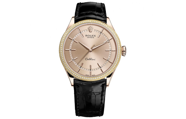 ROLEX Cellini Collection Automatic Mechanical Movement 50m Waterproof Men's Watches Watch 39mm Gold Dial