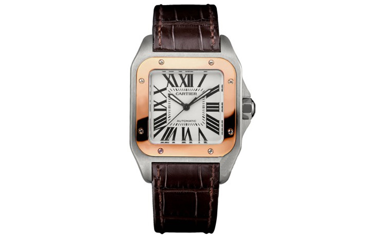Cartier Pre owned Santos 100 33mm
