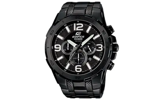CASIO Men EDIFICE Black Watch EFR-538BK-1AV