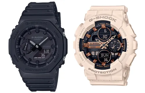 CASIO Unisex Pair Table Series Black Watch