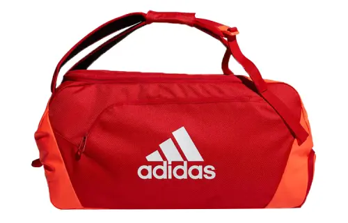 Adidas Polyester Gym Bag Unisex Light Scarlet