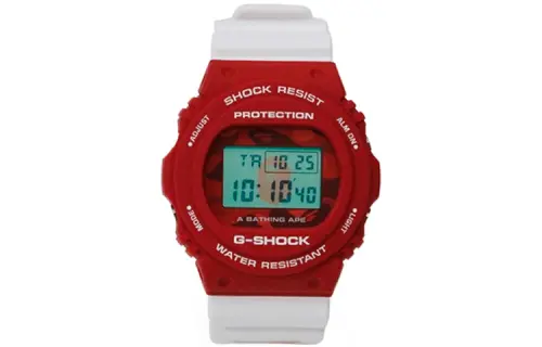CASIO Men G-SQUAD Series 48.9mm Red Watch