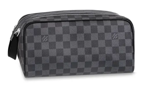 Louis Vuitton Dopp damier graphite wash bag