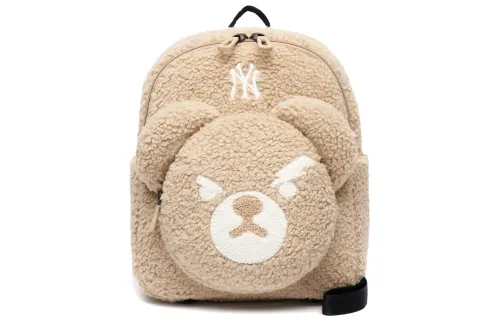 MLB New York Yankees Sherpa Backpack Regular Women's Khaki