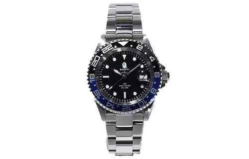 A BATHING APE Bape Watch Ape Head Collection Quartz Movement Metal Strap Watch 48mm Unisex
