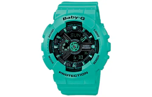 CASIO Women's BABY-G Black Watch BA-111-3A