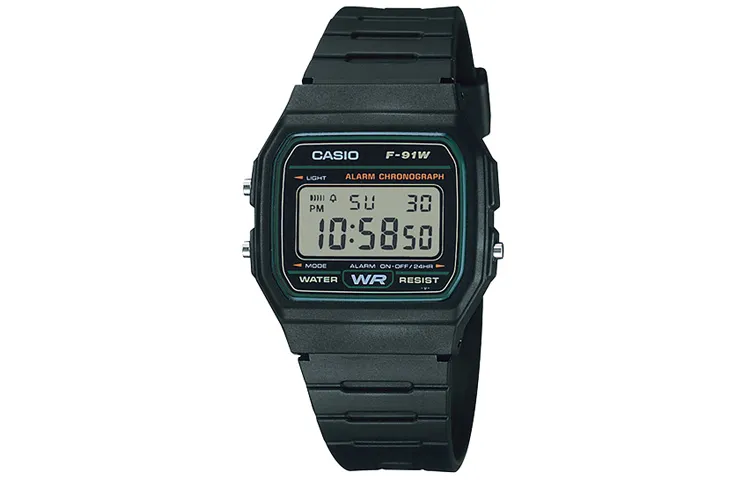 CASIO Men YOUTH Gray Watch F-91W-3