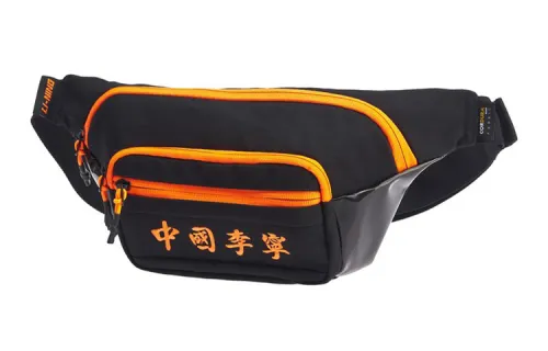 Li Ning Polyamide Sling Bag, Fanny Pack Unisex Black
