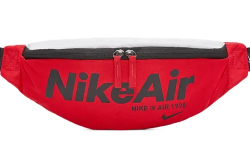 Nike Heritage Polyester Fanny Pack Regular Unisex University Red