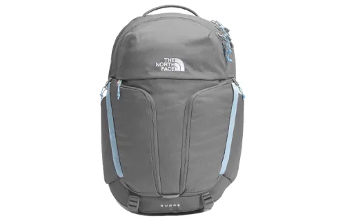 THE NORTH FACE 31L Backpack Outdoor Bag Wool Zinc Gray & Pink Blue Women's