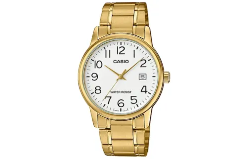 CASIO Men Standard Series Silver Watch MTP-V002G-7B2