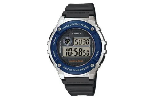 CASIO Men YOUTH Black Watch W-216H-2AVDF