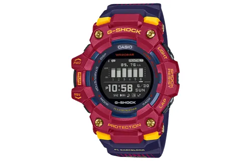 CASIO G Shock X Matchday Inside Fc Barcelona GBD 100BAR 4