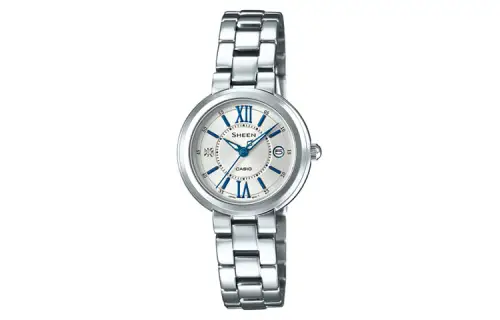 CASIO Women's SHEEN 32mm Silver Watch