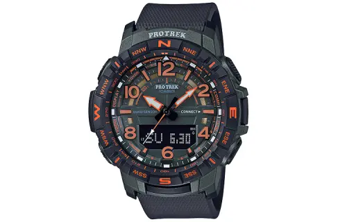 CASIO Men PRO TREK Black Watch PRT-B50FE-3