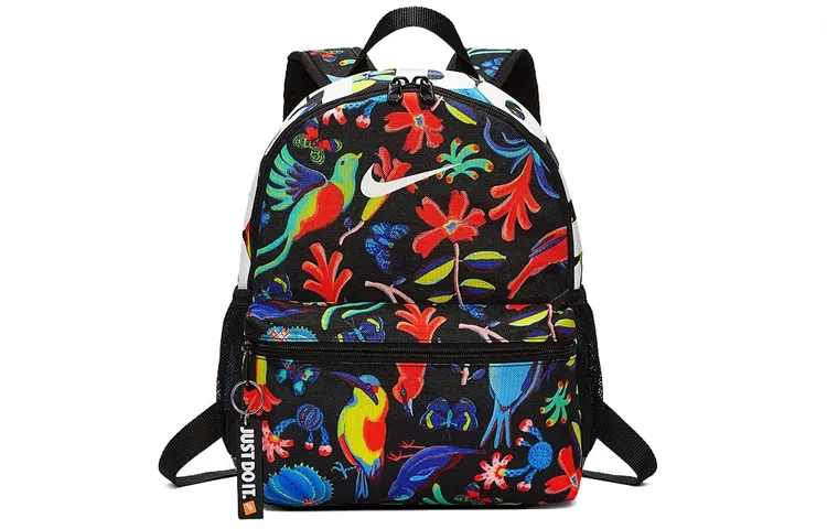 Nike Graffiti Polyester Backpack Regular Women's Black