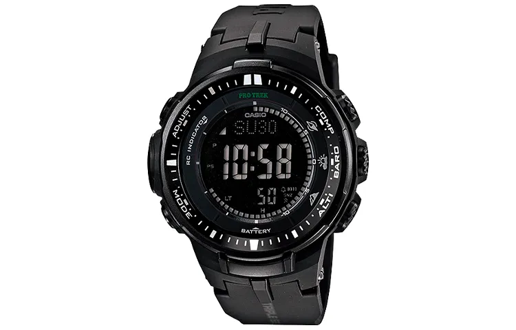 CASIO Men PRO TREK Black Watch PRW-3000-1A