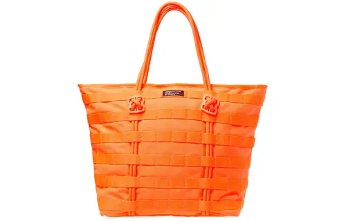 Nike Air Tote Bag Polyester Tote Bag, Shopping Bag, Shoulder Bag, Handbag Regular Unisex Bright Orange