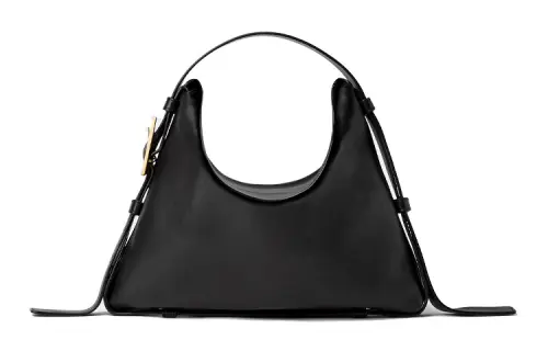 Bottega Veneta Cow Leather Shoulder Bag, Handbag Women's Black