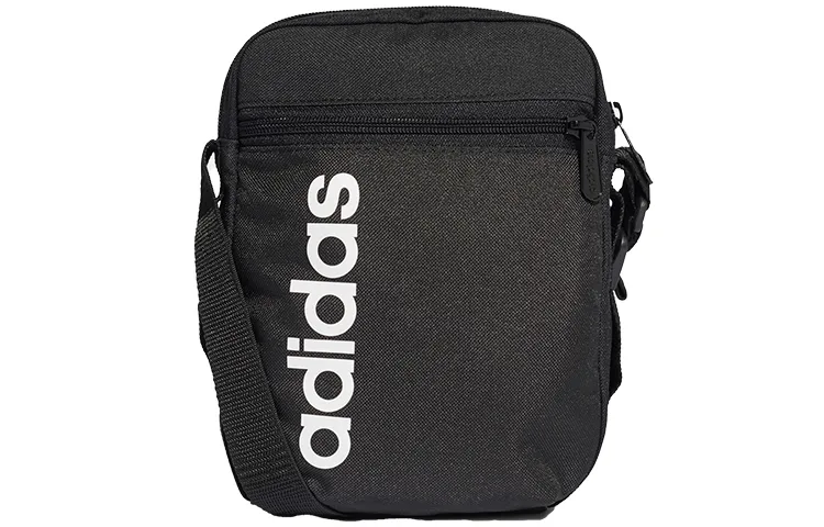 Adidas Polyester Shoulder Bag Unisex Black